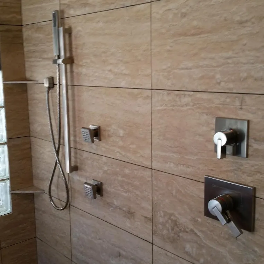 Shower fixture installation for Gas Line Repair in Camden